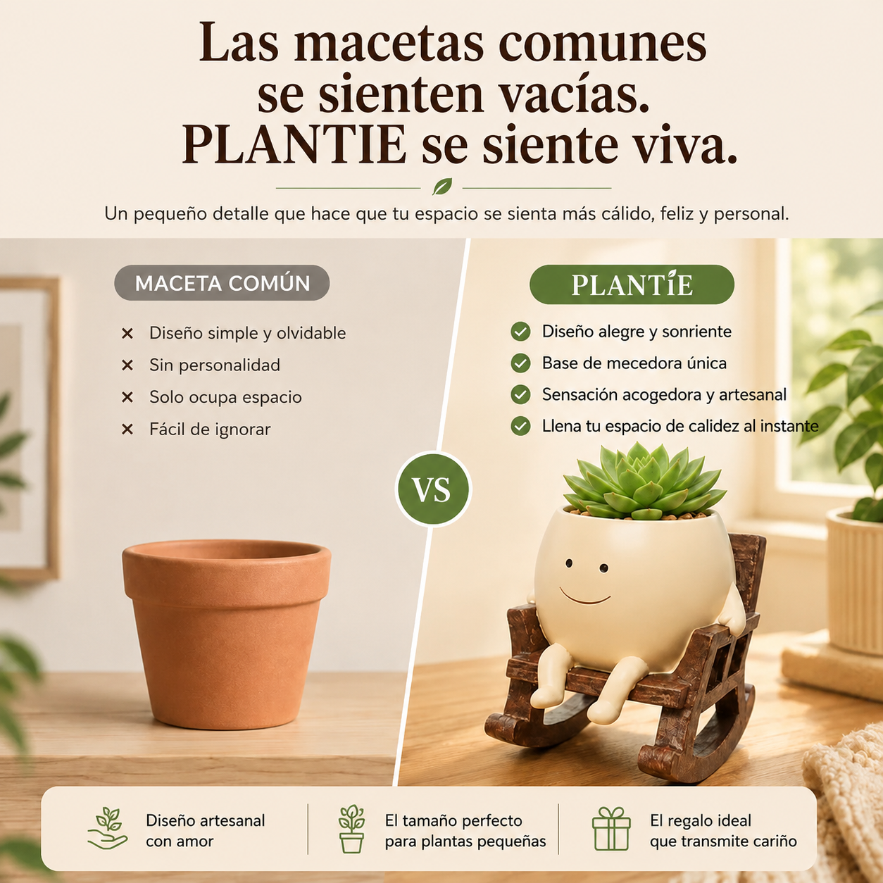 MACETA MECEDORA - PLANTIE™