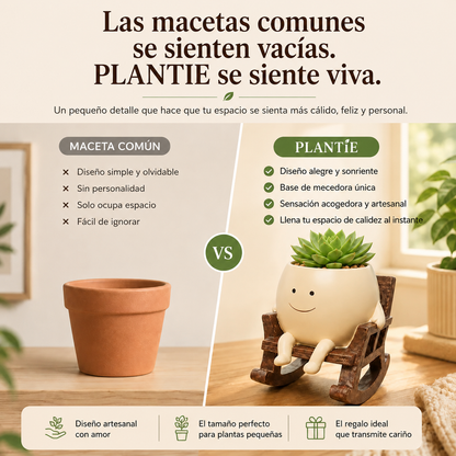 MACETA MECEDORA - PLANTIE™