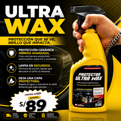 LAVADO EN SECO PROTECTOR - ULTRA WAX 650 ML